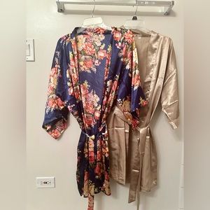 Satin Robes (PAIR!)